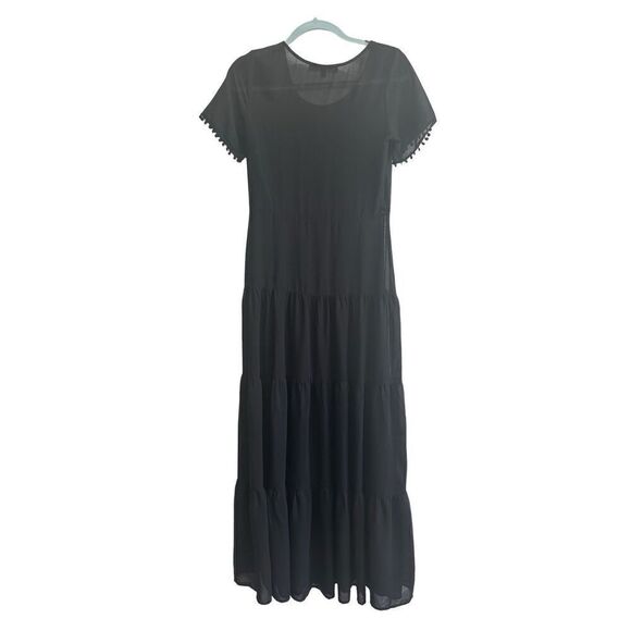 For Love and Lemons Sombrero Maxi transparent Dress Size M - Picture 3 of 9